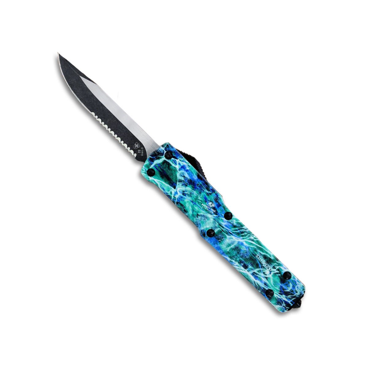 Mossy Oak: Elements Agua - Templar OTF Knife - Templar Knife at Uppercut Tactical